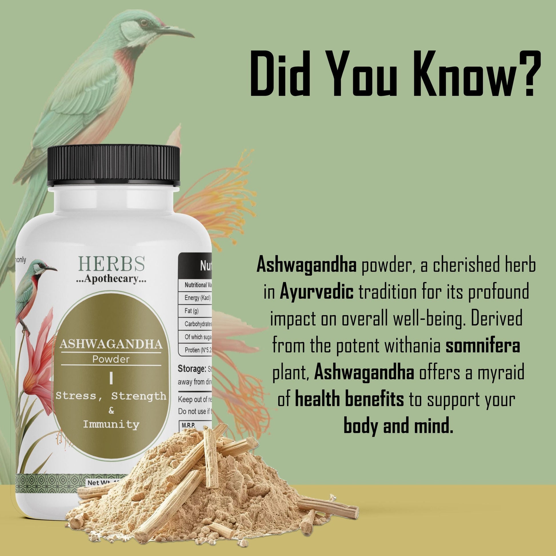 Zenvista Herbs Apothecary Ashwagandha Powder  Grab2Buy Zenvista Grab2Buy