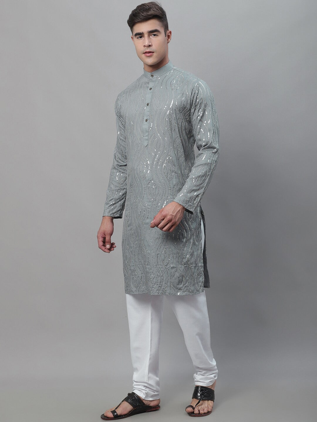 Sojanya Regular Pure Cotton Kurta With Churidar 