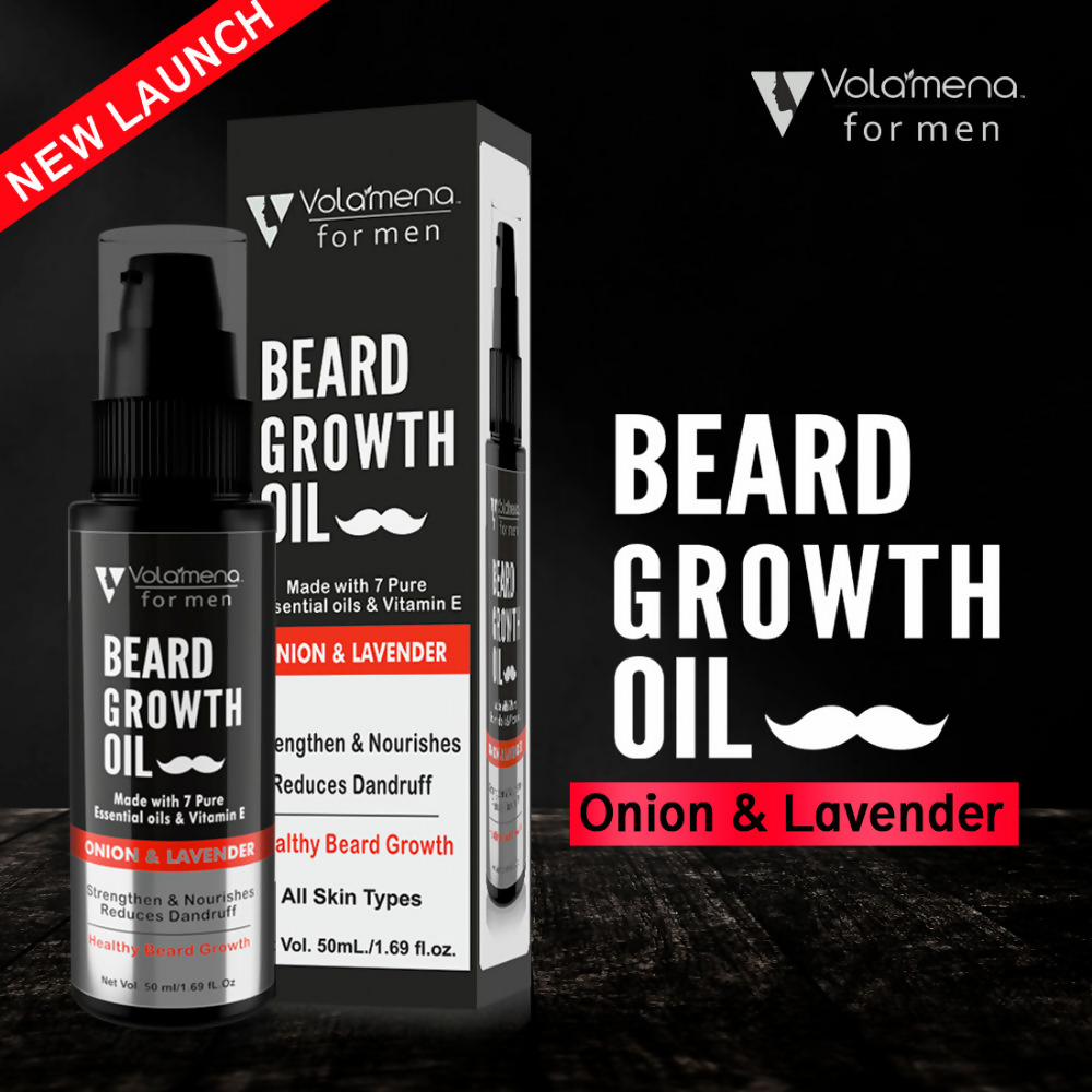 Volamena Onion & Lavender Beard Growth Oil 