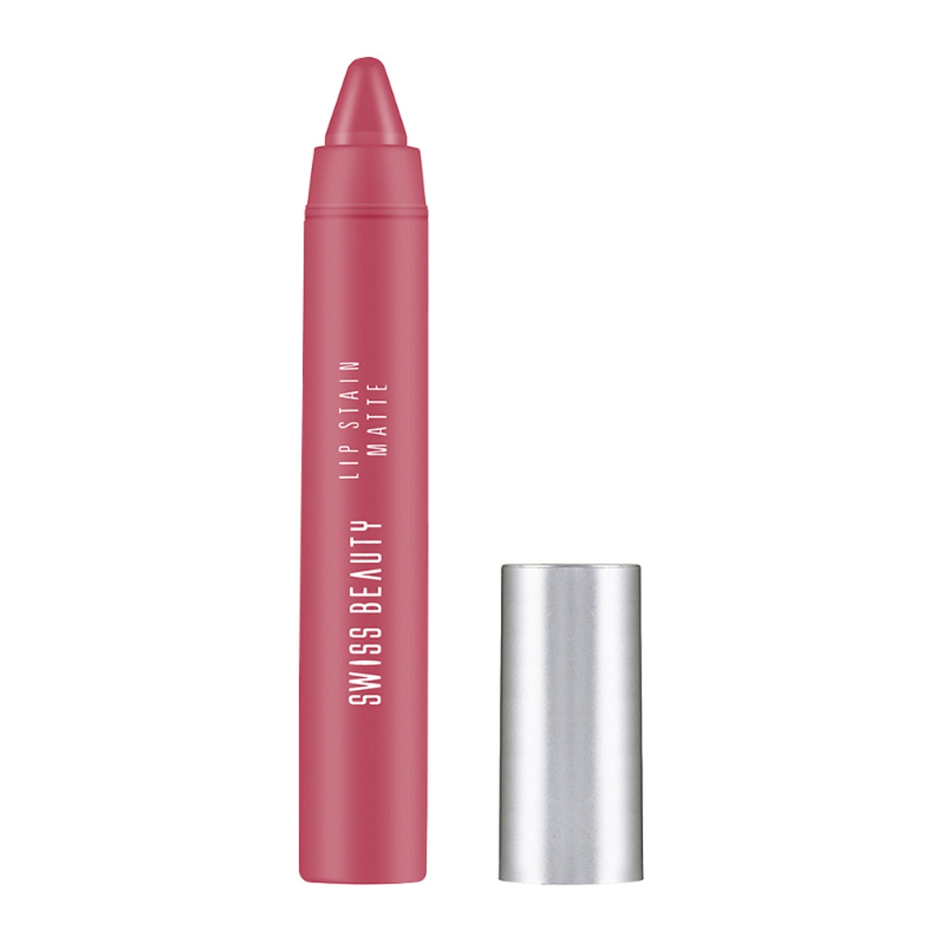 Swiss Beauty Lip Stain Matte Lipstick - 202 Peaches And Cream