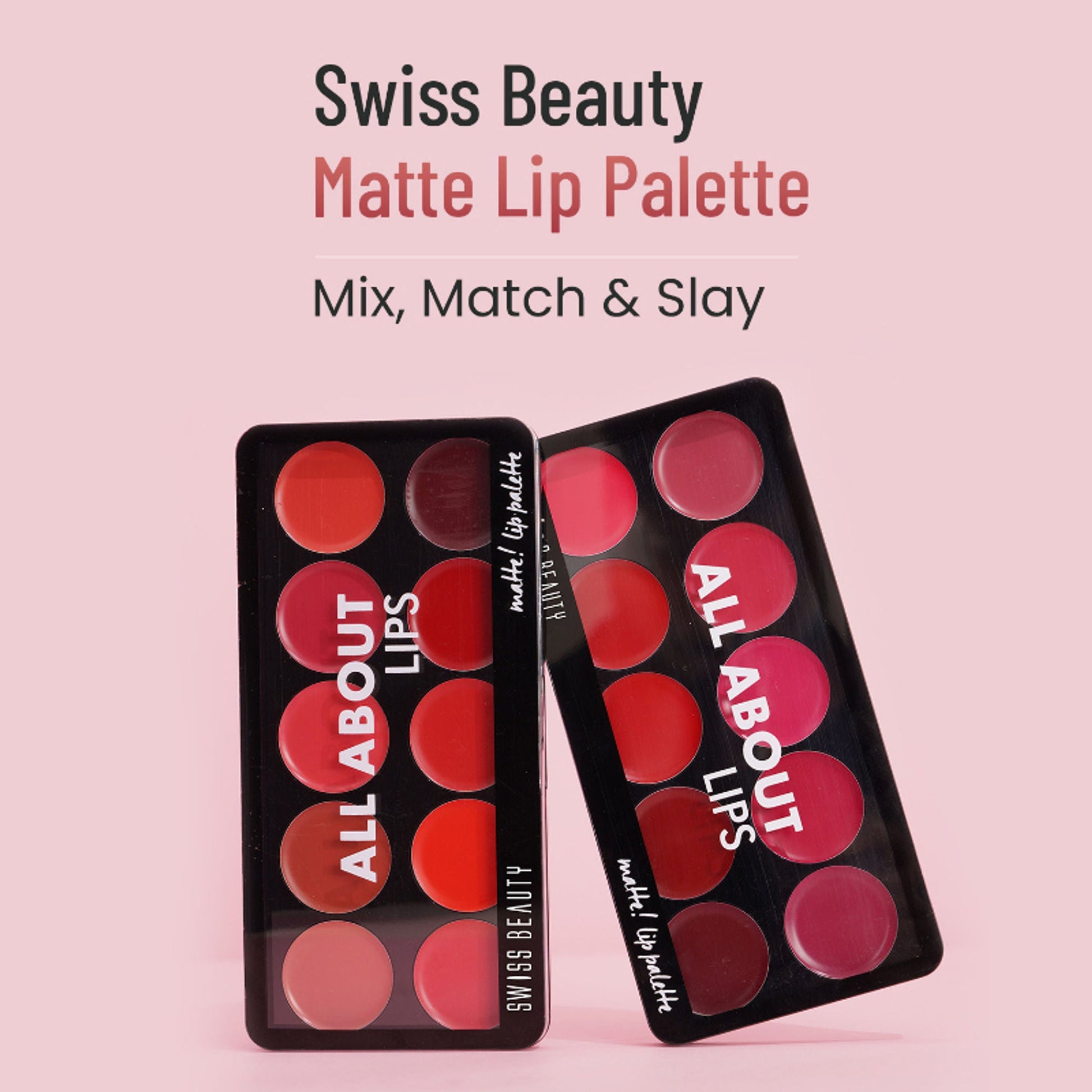 Swiss Beauty All About Lip Palette - 3