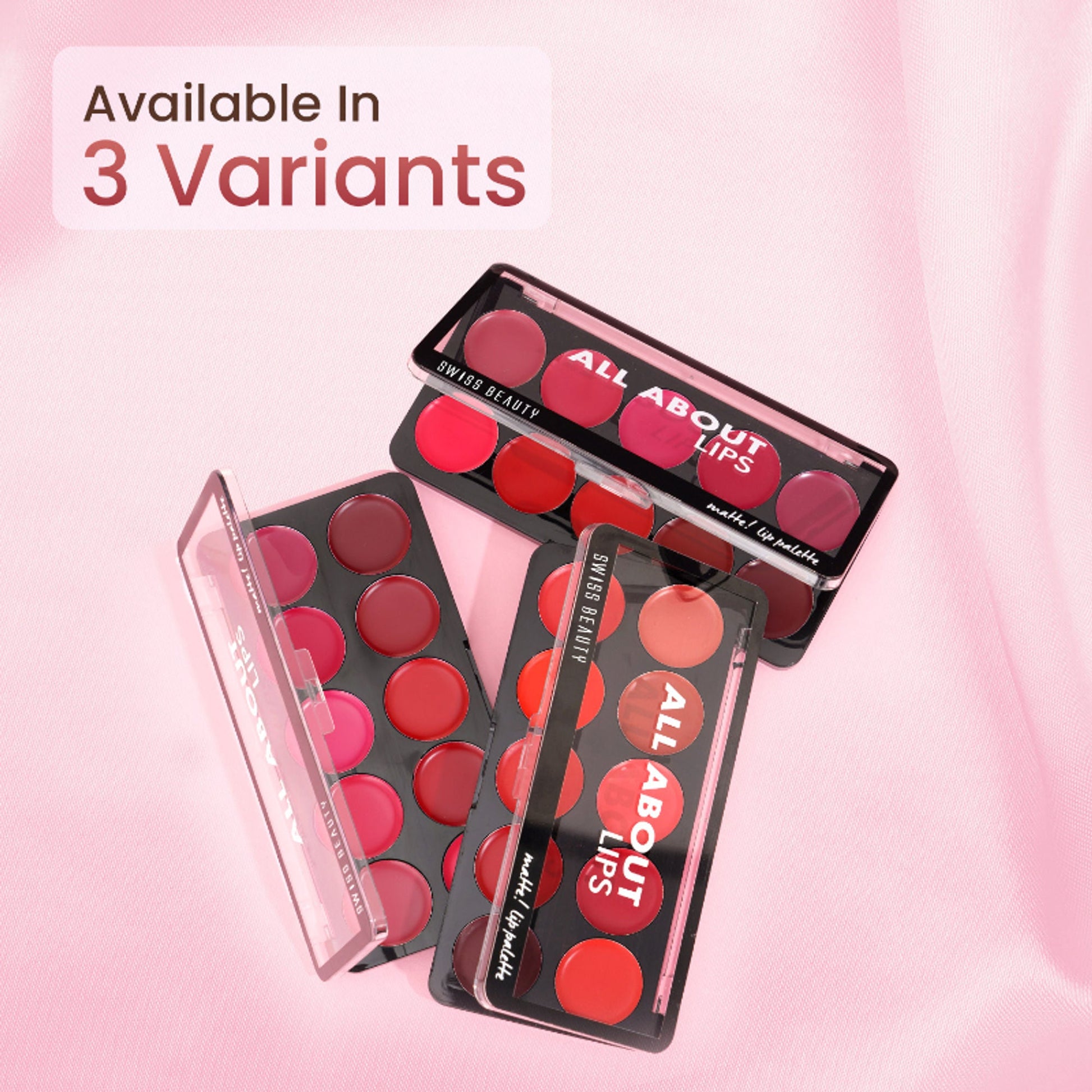 Swiss Beauty All About Lip Palette - 1