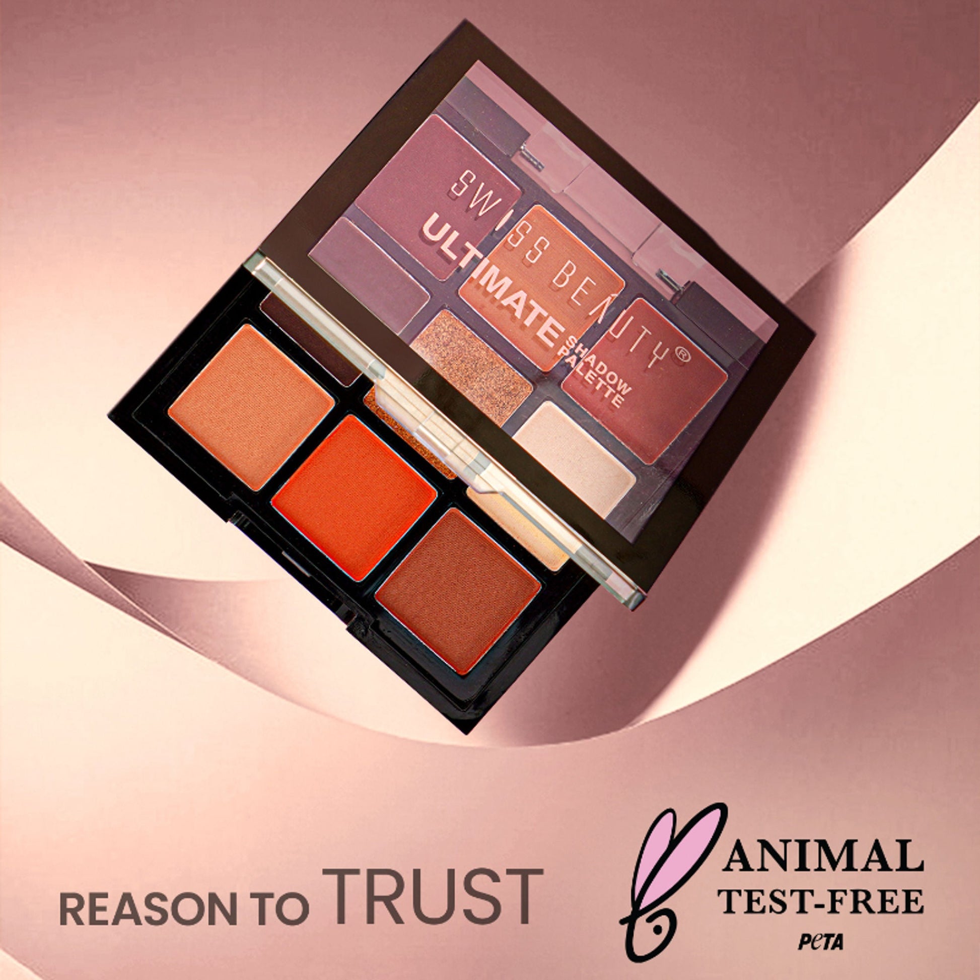 Swiss Beauty Ultimate 9 Pigmented Colors Eyeshadow Palette - 2