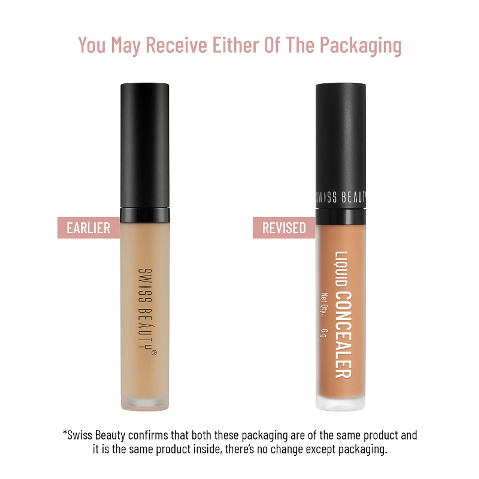 Swiss beauty Full Coverage Liquid Concealer With Jojoba Oil - 11 Creamy Beige