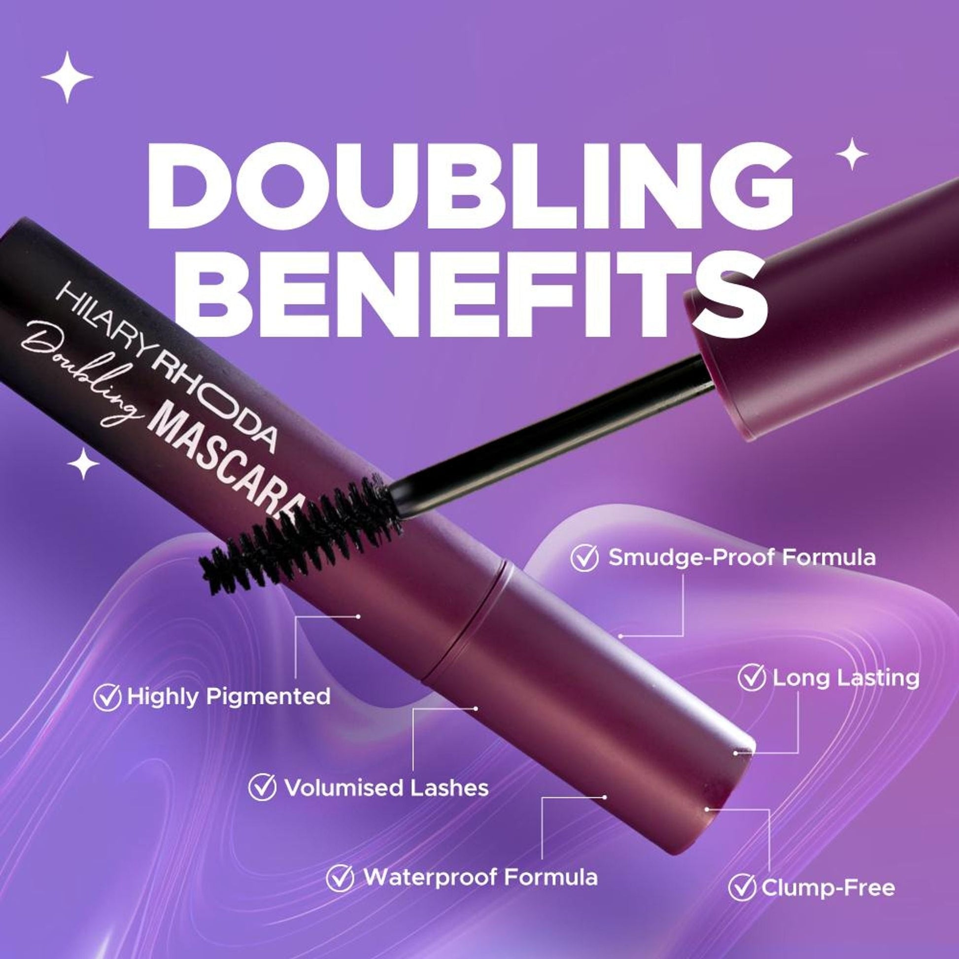 Hilary Rhoda Doubling Waterproof Mascara