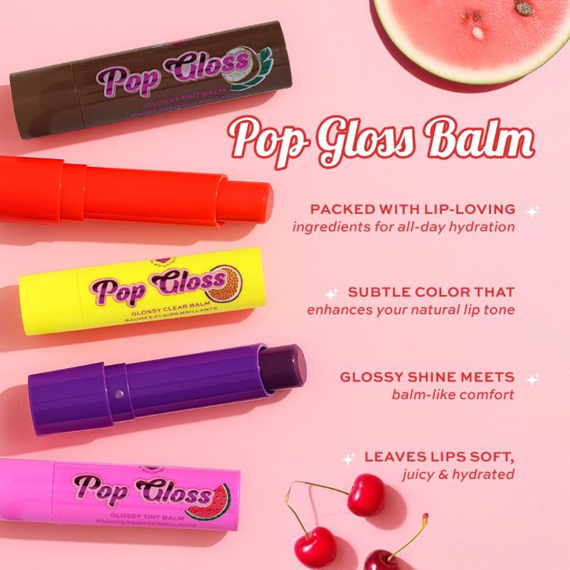 Makeup Revolution Pop Gloss Balm - Passionfruit Yellow