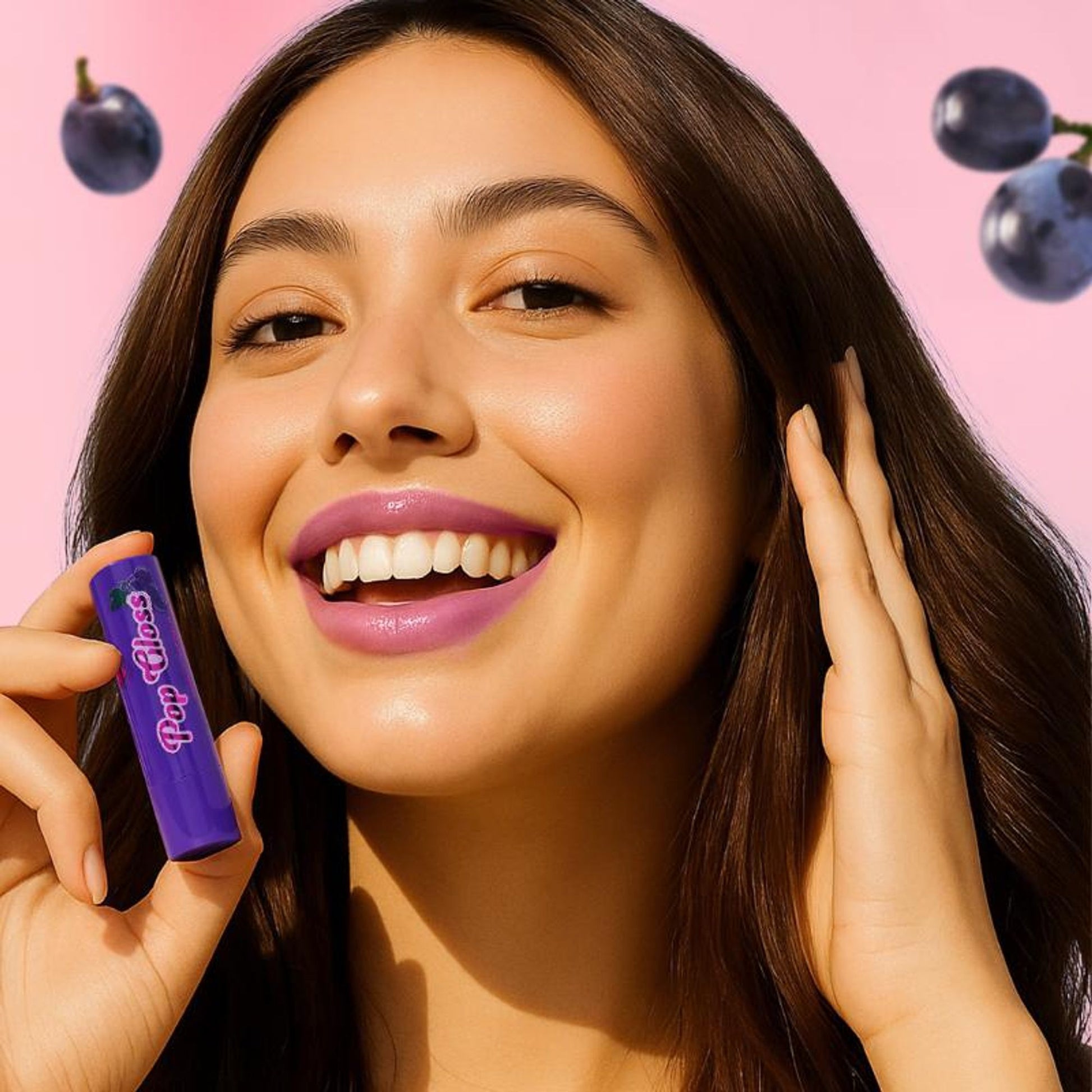 Makeup Revolution Pop Gloss Balm - Grape Purple