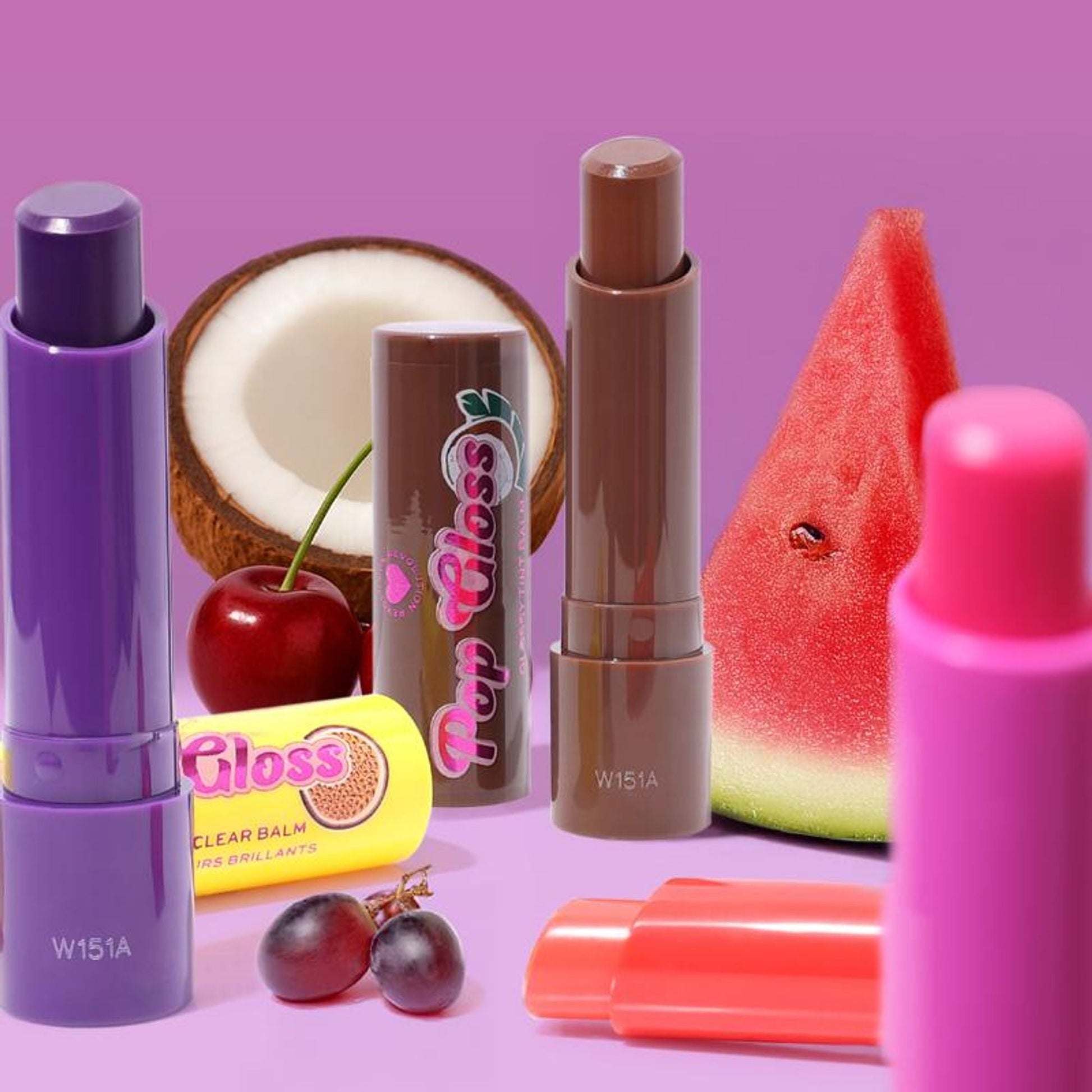 Makeup Revolution Pop Gloss Balm - Grape Purple