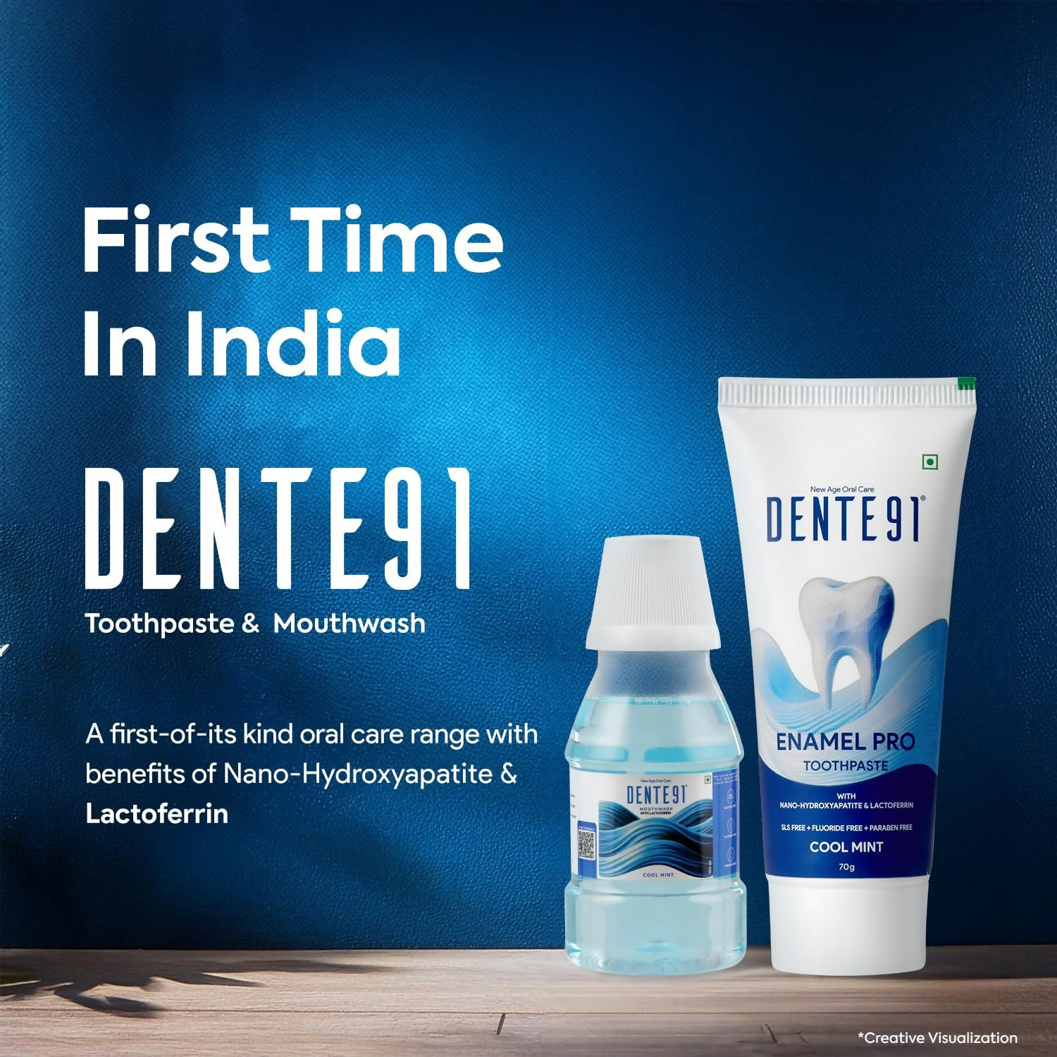 Dente91 Cool Mint Mouthwash 