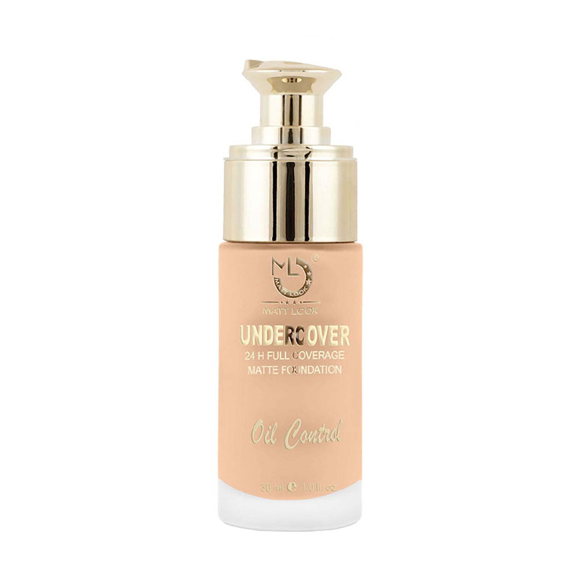 Matt Look Undercover 24Hr Full Coverage & Oil Control Matte Foundation - Classic Ivory 