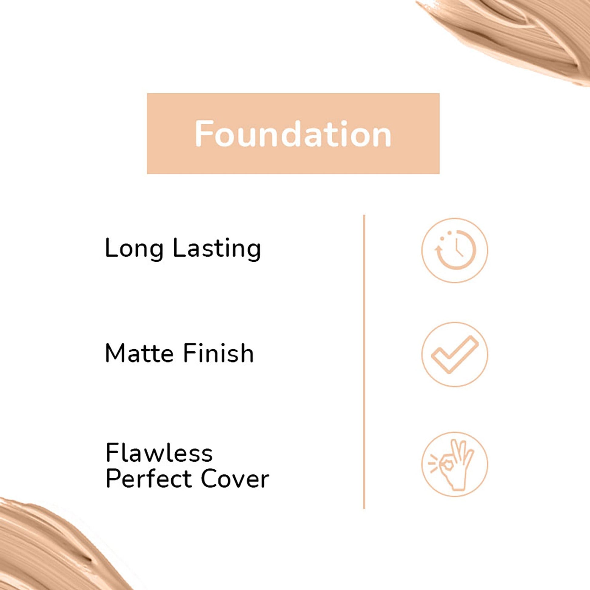 Matt Look Undercover 24Hr Full Coverage & Oil Control Matte Foundation - Classic Ivory 