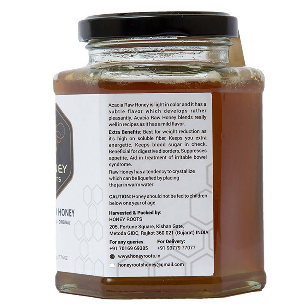 Honey Roots Acacia Raw Honey 