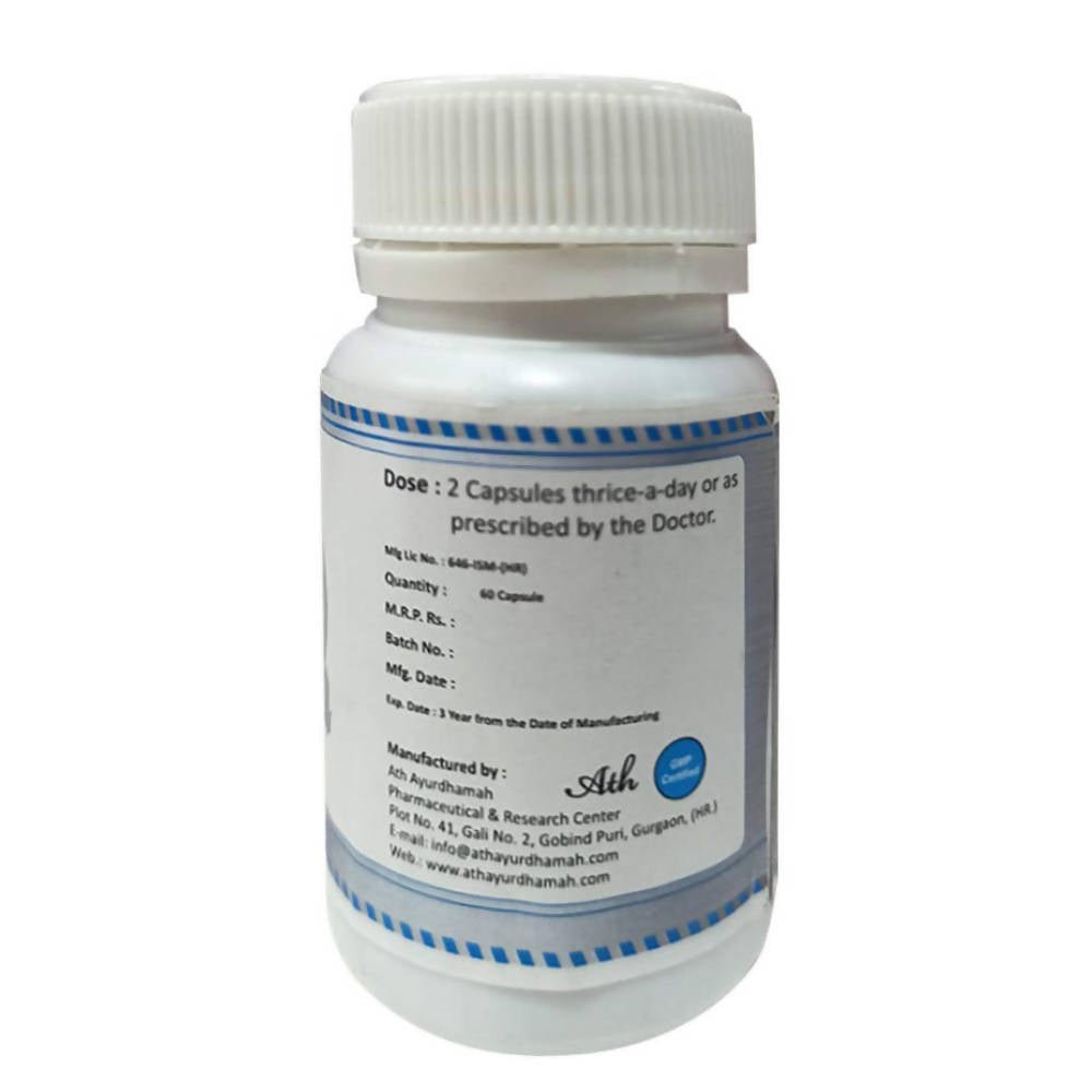 Ath Ayurdhamah Shwaso Ojas Capsules 