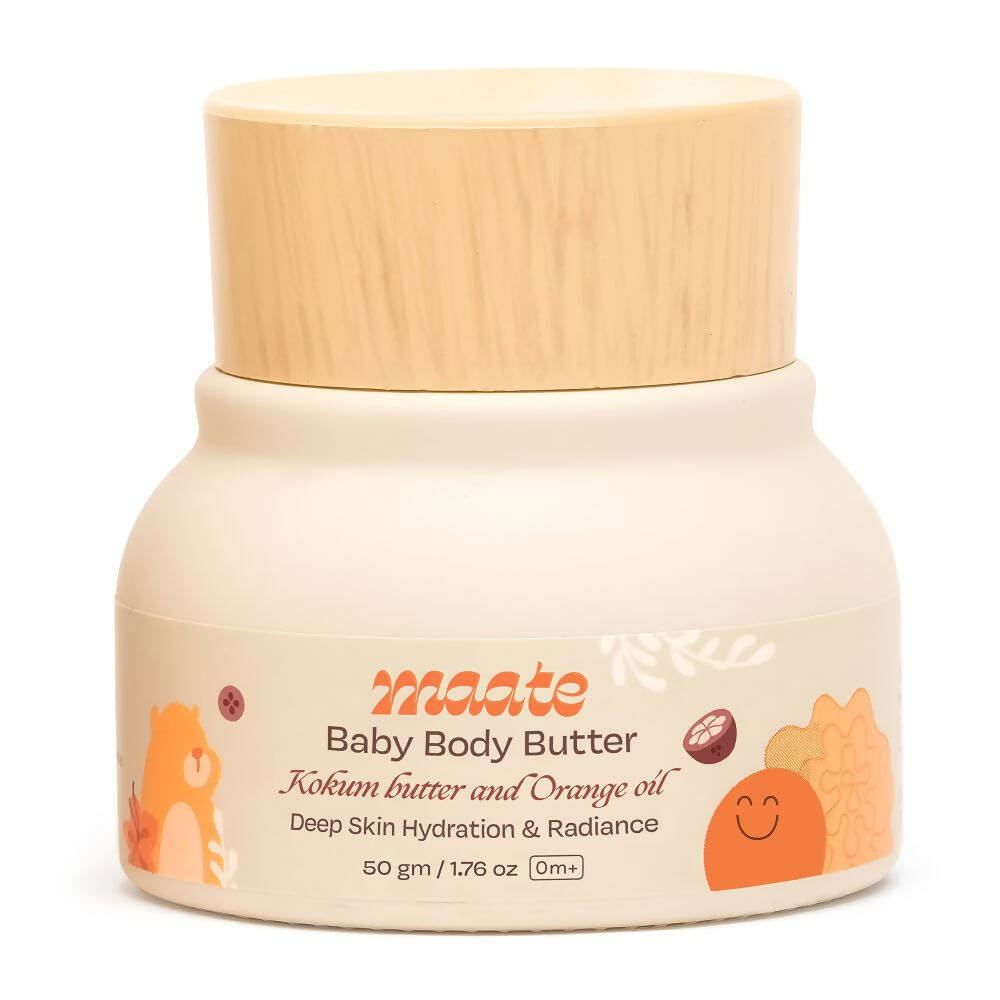 Maate Baby Body Butter Enriched with Pure Kokum Butter and Saffron Oil