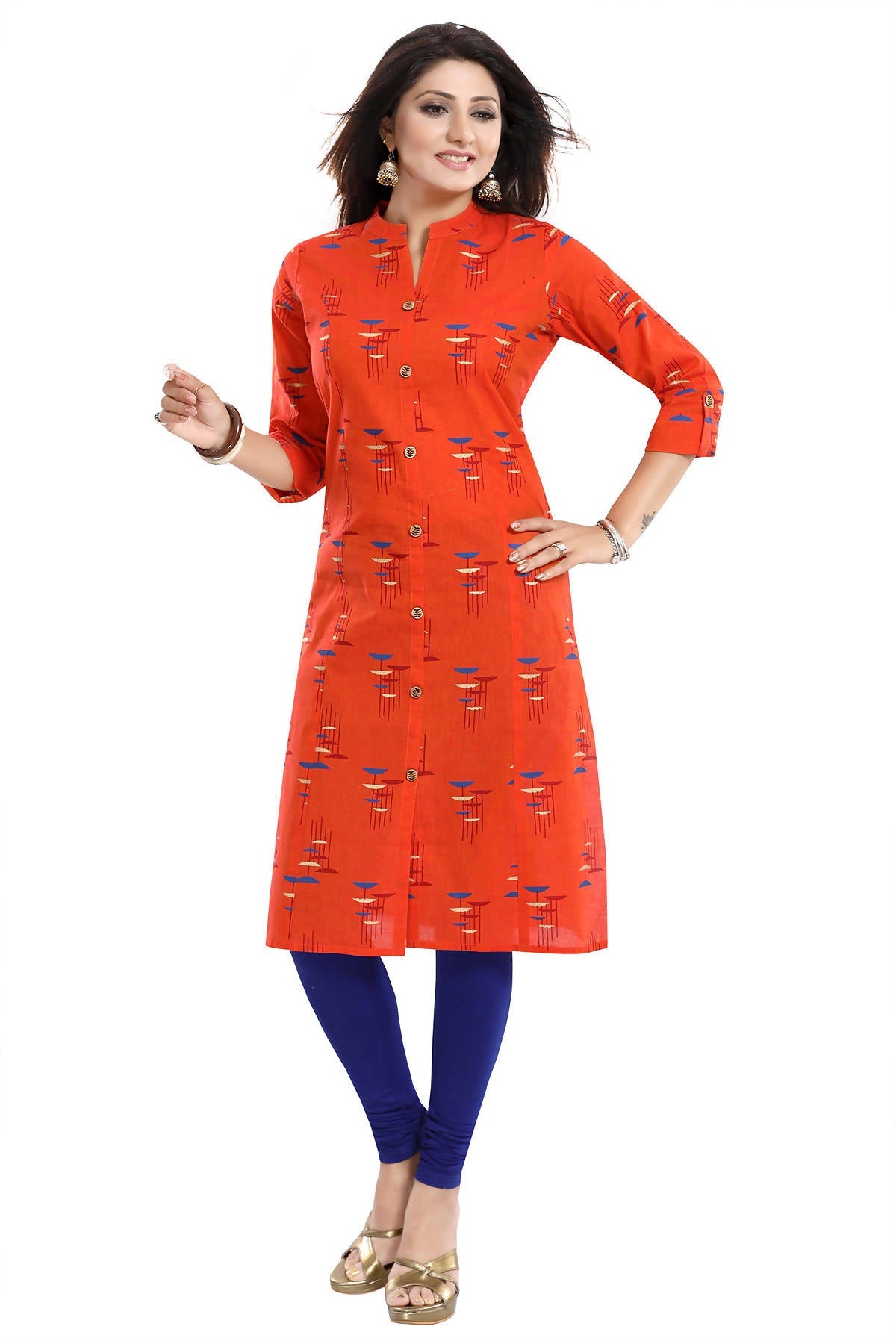 Snehal Creations Casual Cotton Printed Kurti