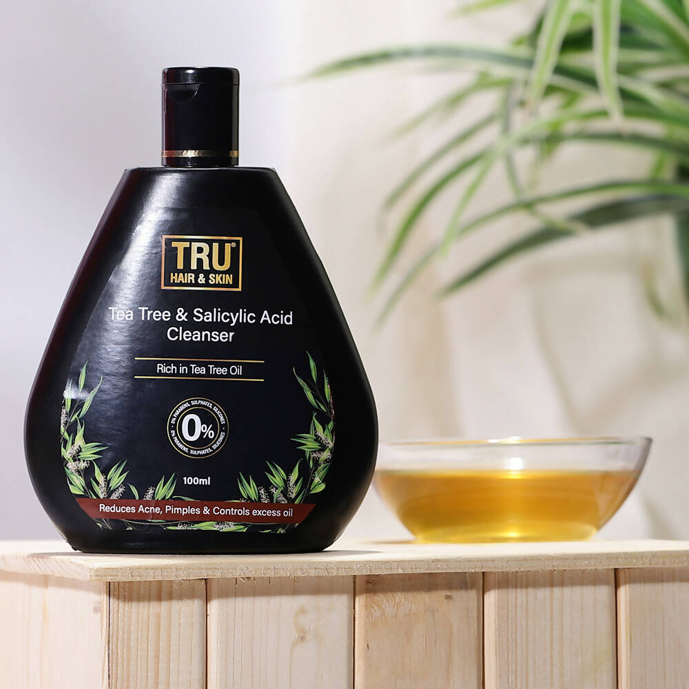 Tru Hair & Skin Tea Tree & Salicylic Acid Cleanser  Grab2Buy Tru Hair & Skin Grab2Buy