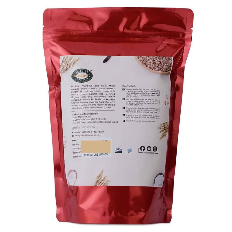 Millet Amma Organic Foxtail Millet Rava 500 gm