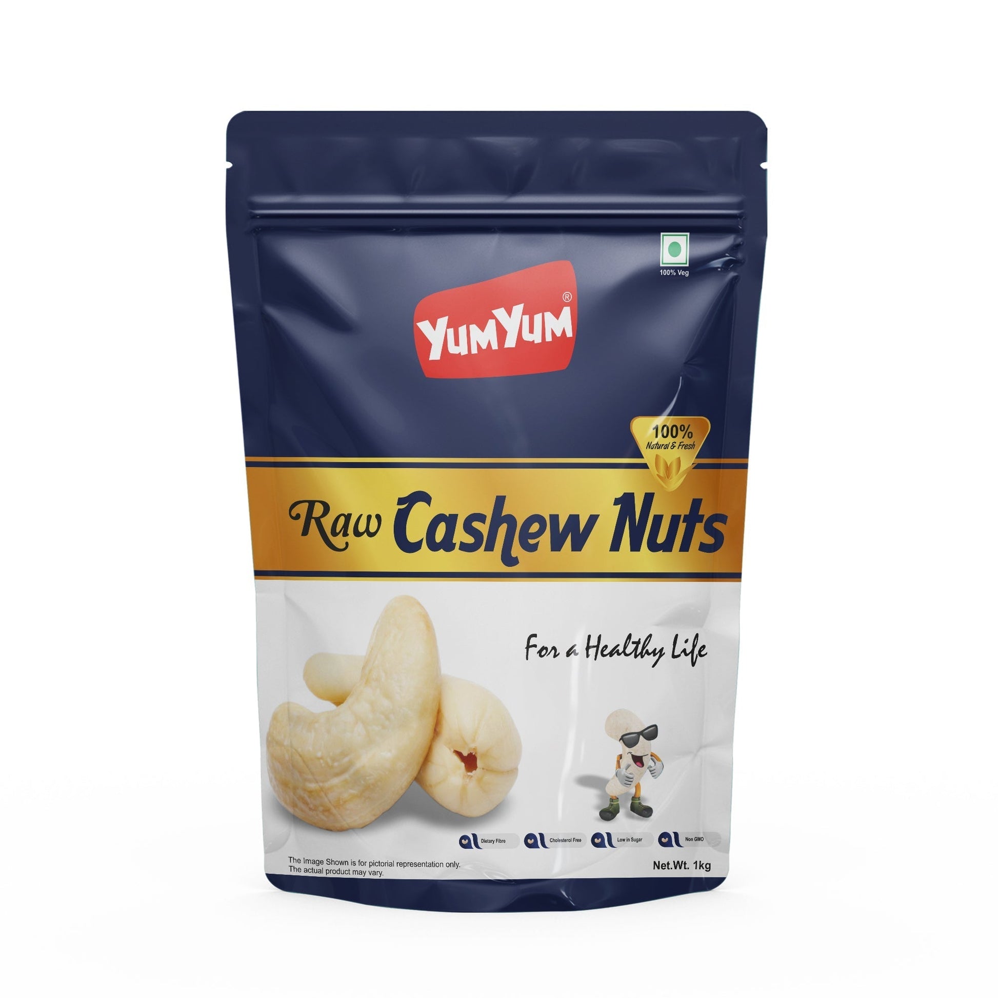 Yum Yum Cashews Pouch  Grab2Buy Yum Yum Grab2Buy