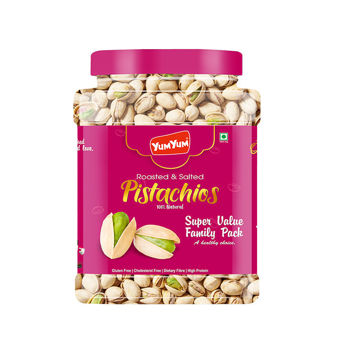 Yum Yum Roasted & Salted Pistachios Jar  Grab2Buy Yum Yum Grab2Buy