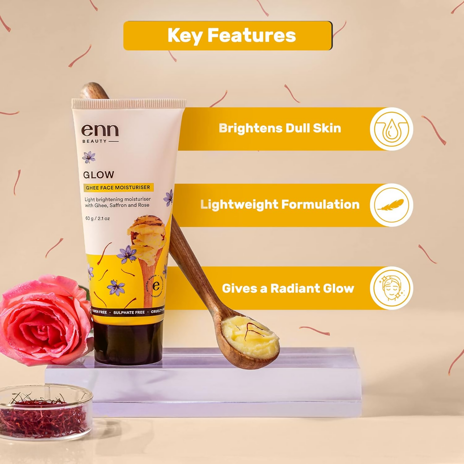 Enn Glow Ghee Face Moisturizer For Glowing & Hydrating Skin 
