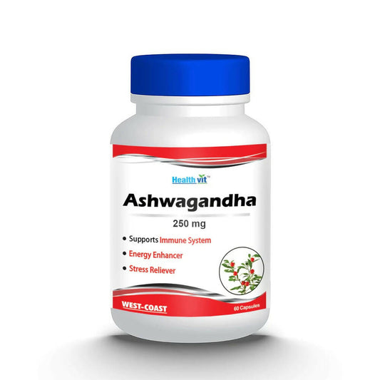 Healthvit Ashwagandha Capsules - Grab2buy