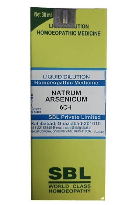 SBL Homeopathy Natrum Arsenicum Dilution 