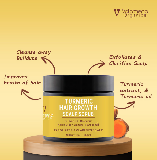 Volamena Turmeric Scalp Scrub  Grab2Buy Volamena Grab2Buy