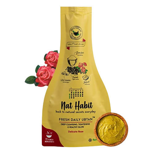 Nat Habit Delicate Rose Fresh Daily Ubtan - Grab2buy