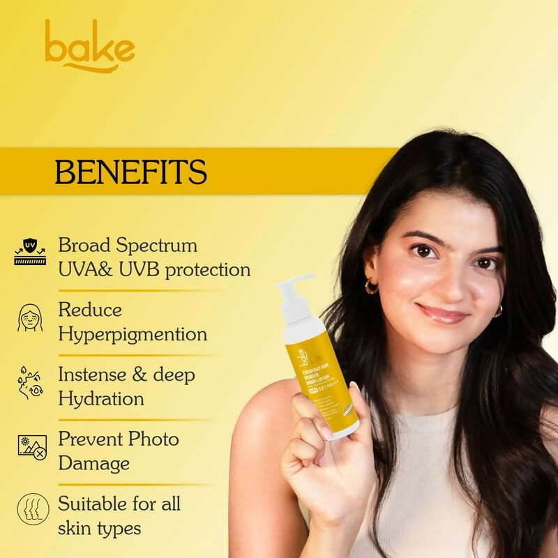Bake Everyday Sunscreen Body Lotion SPF 50 PA+++  Grab2Buy Bake Grab2Buy