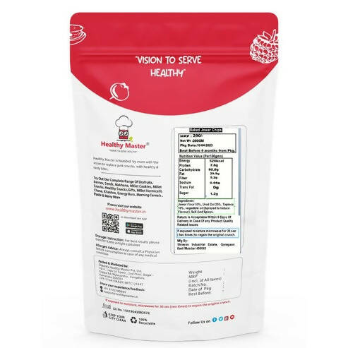 Healthy Master Baked Jowar Chips with All Natural Ingredients - Grab2buy