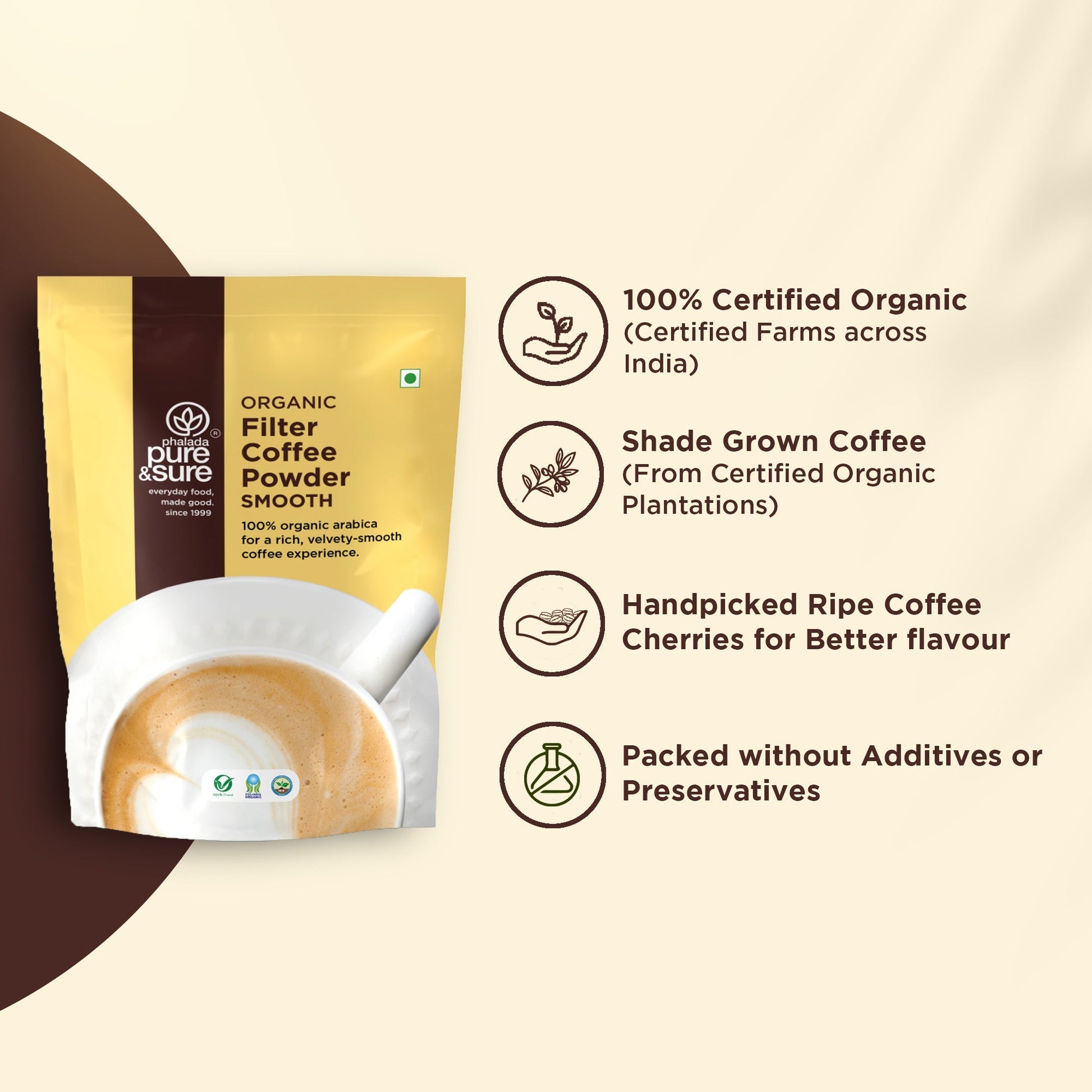 Pure & Sure Organic Coffee Smooth