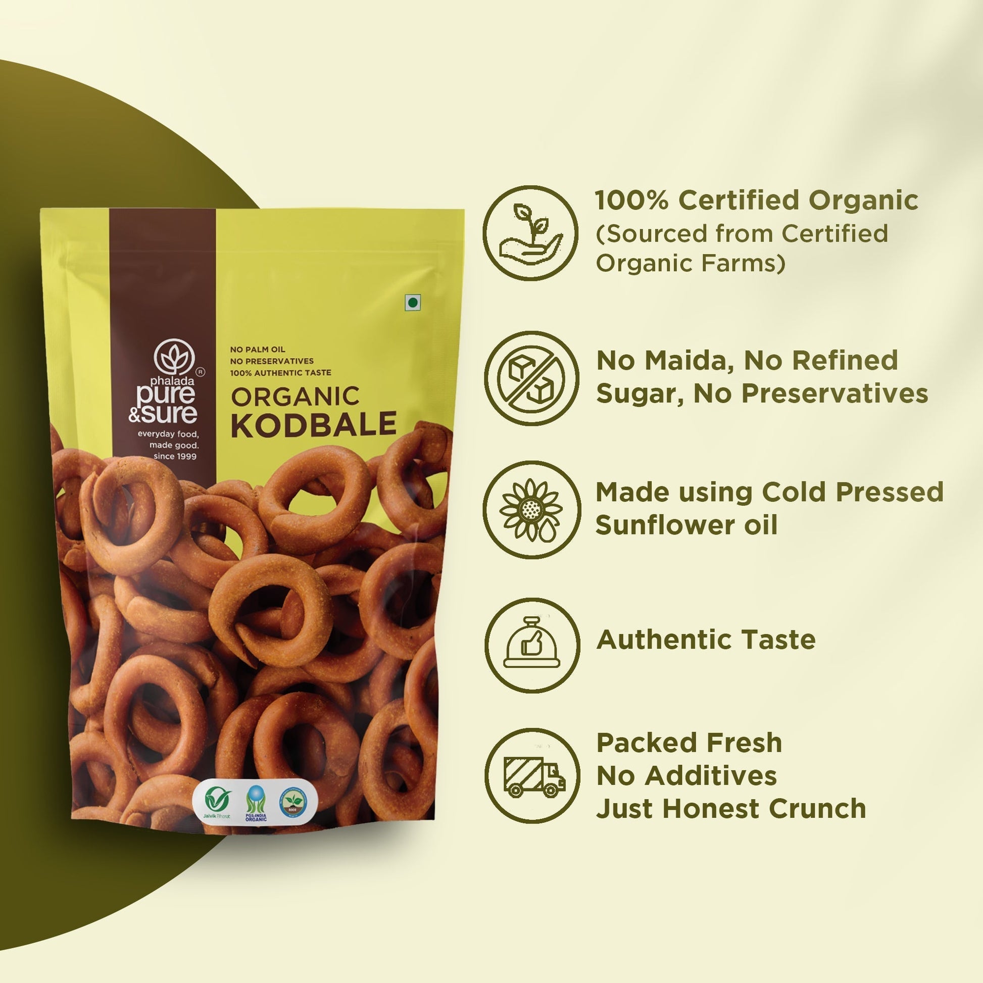 Pure & Sure Organic Kodbale 