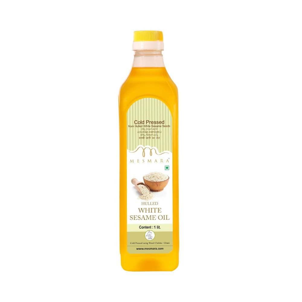 Mesmara Cold Pressed Hulled White Sesame Oil (Nuvvu Pappu) 