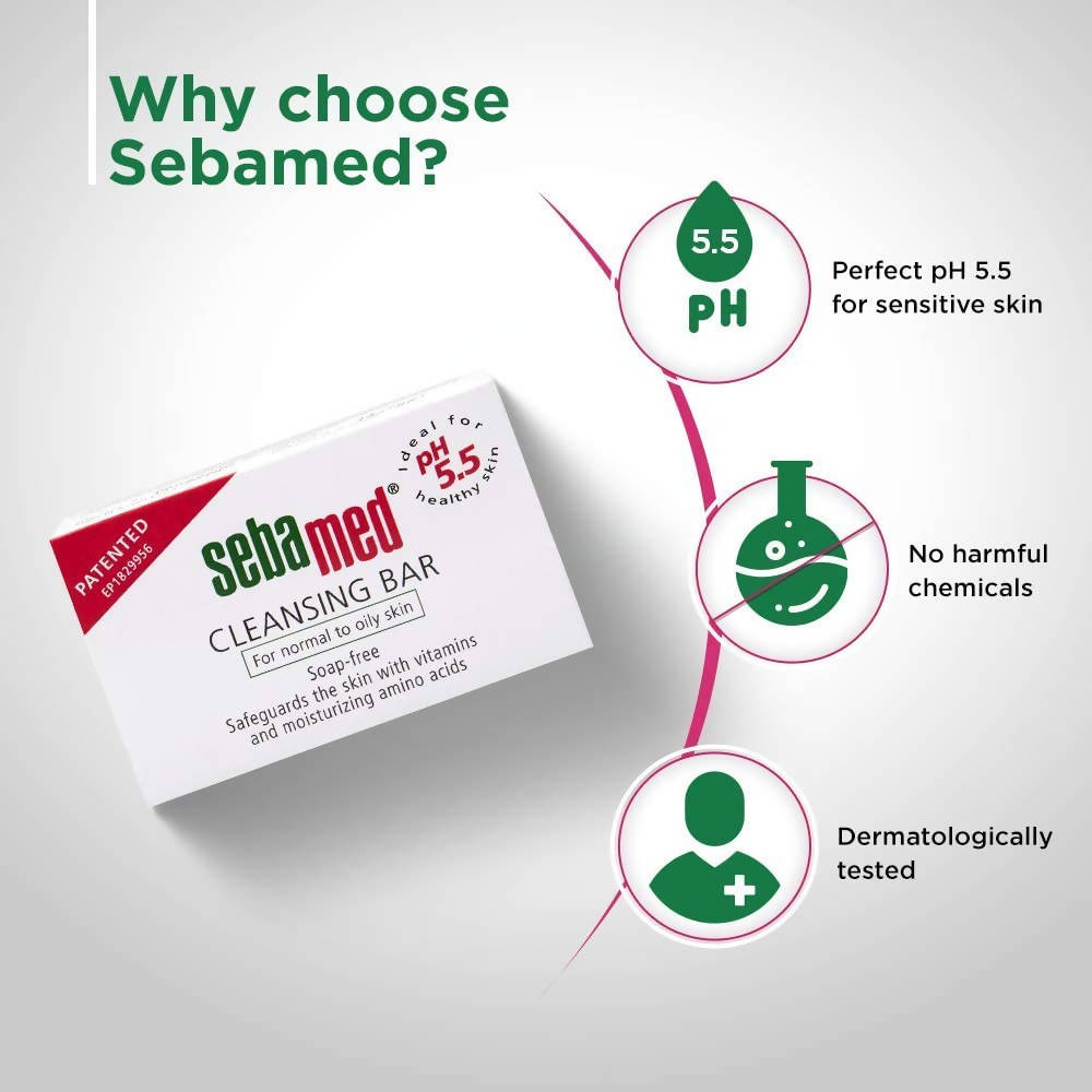 Sebamed Cleansing Bar Soap 