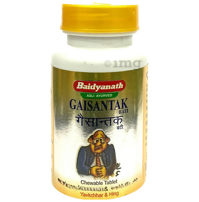 Baidyanath Jhansi Gaisantak Bati Tablets 