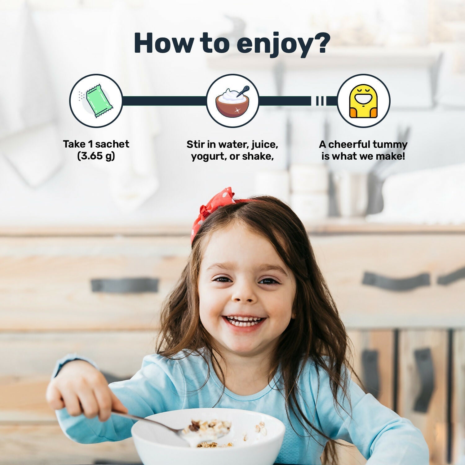 Miduty by Palak Notes Probiotics+ Kids 