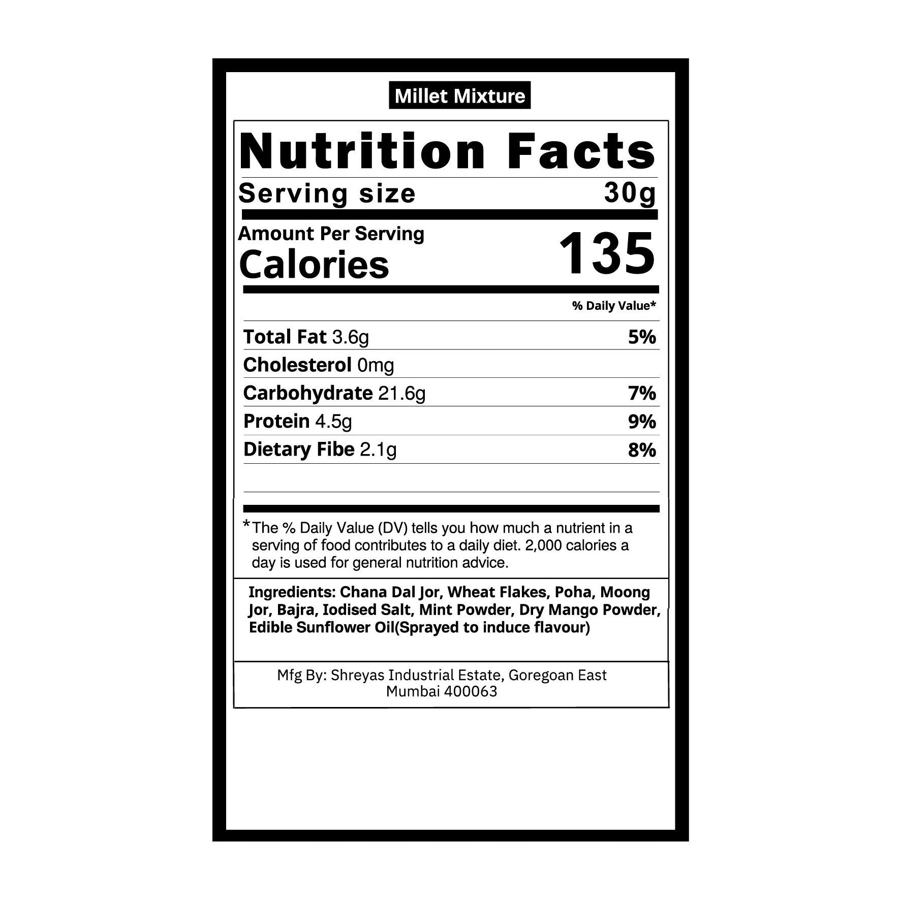 Healthy Master Millet Mix Snack 