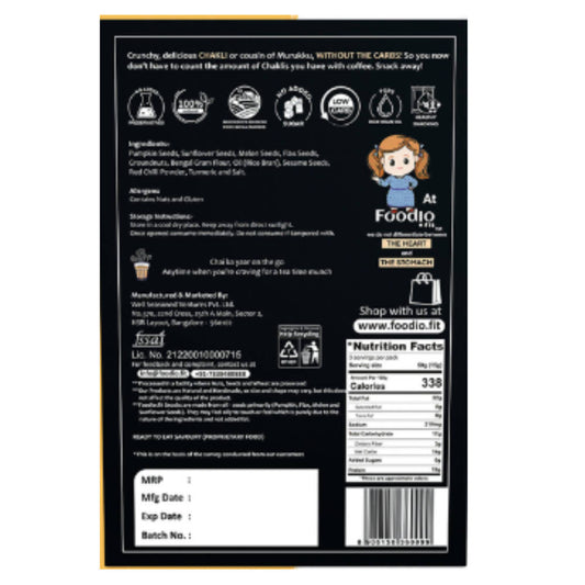 Foodio Low Carb Chakli - Grab2buy