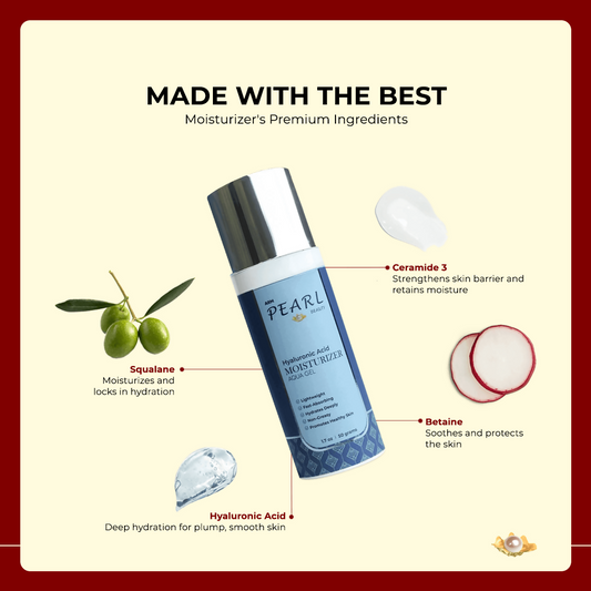 ARM Pearl Beauty Hyaluronic Acid Moisturizer Aqua Gel  Grab2Buy ARM Pearl Beauty Grab2Buy