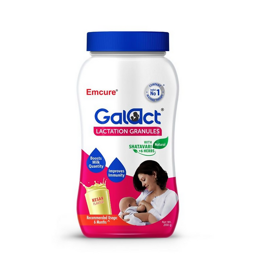 Galact Granules Lactation Granules - Kesar Flavor With Shatavari 