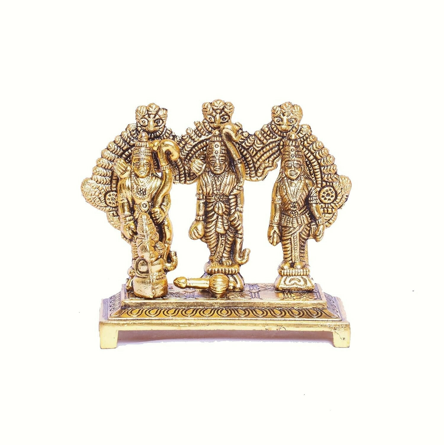 KridayKraft Shri Ram Darbar Metal Statue - Grab2buy