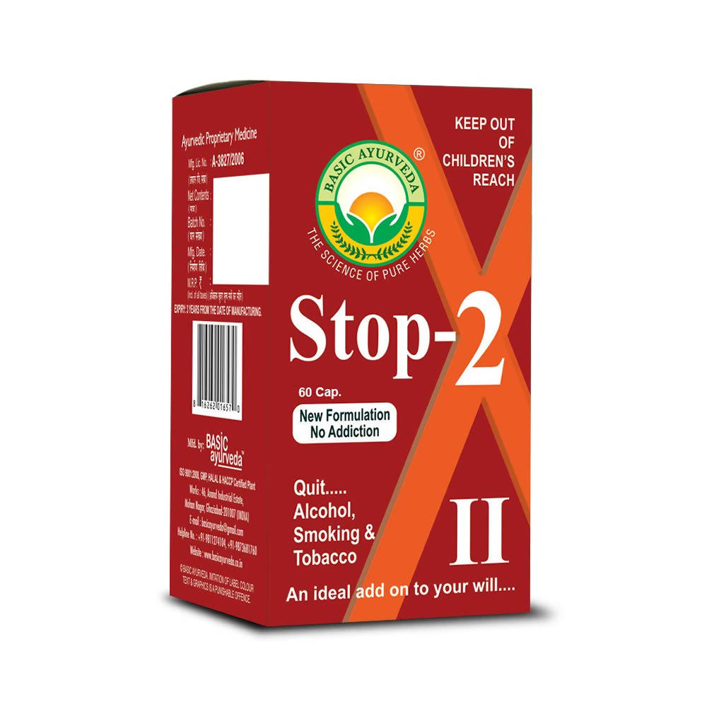 Basic Ayurveda Stop-2 60 Capsules
