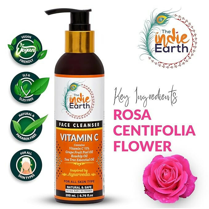 The Indie Earth Vitamin C Face Cleanser  Grab2Buy The Indie Earth Grab2Buy