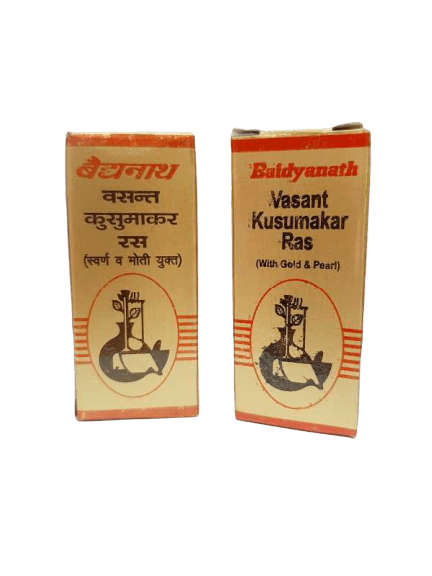 Baidyanath Basantkusmakar Ras - 25 Tablets 