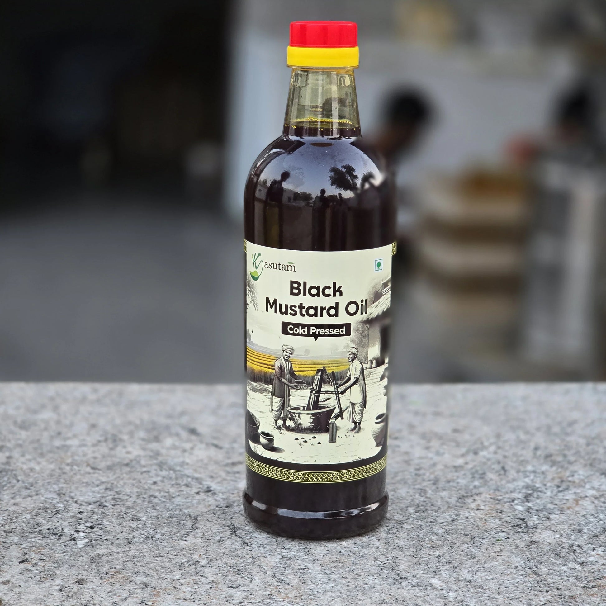 Kasutam Cold Pressed Black Mustard Oil
