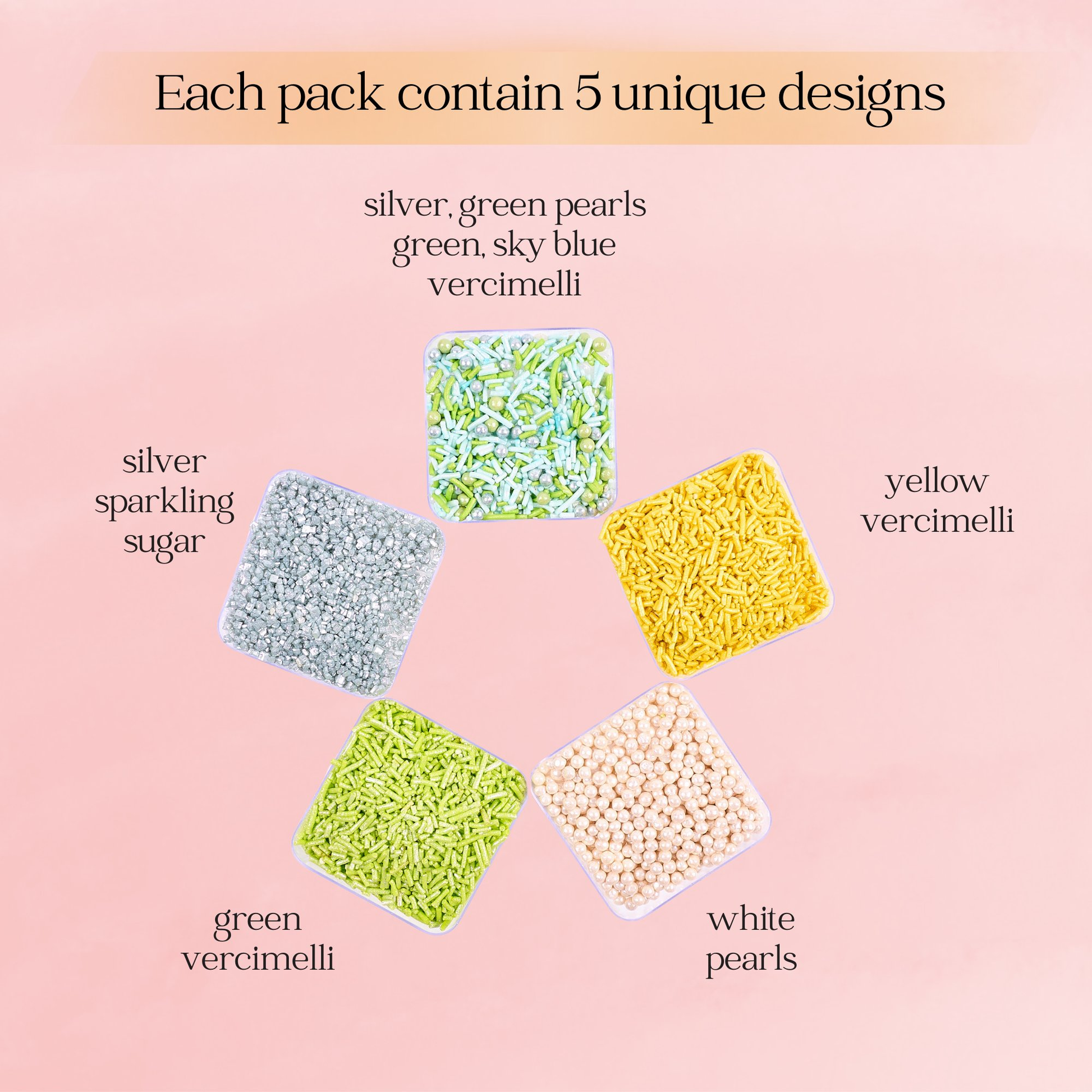 Confect Fusion Mashup Sprinkles FM Multipack 20