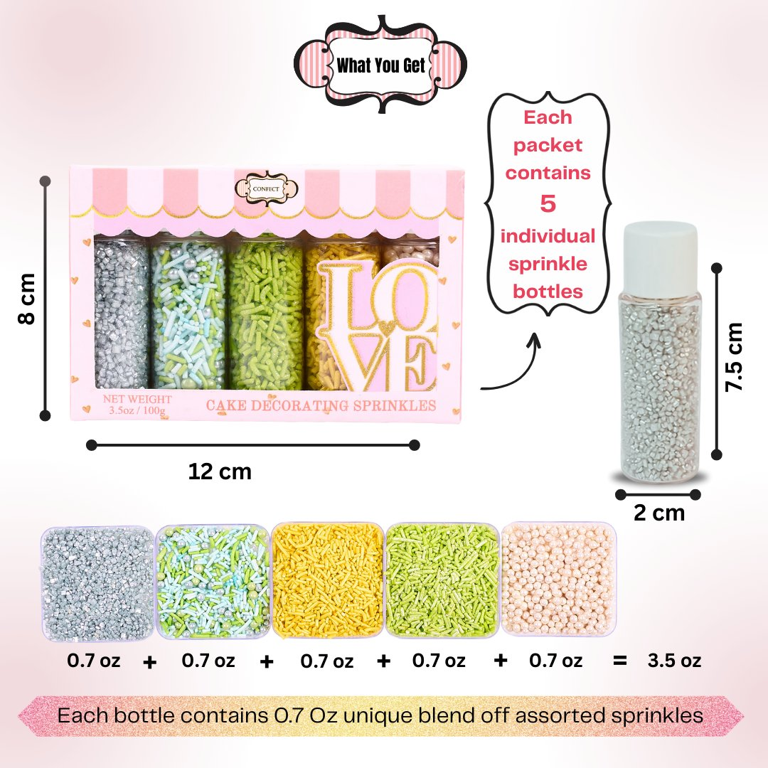 Confect Fusion Mashup Sprinkles FM Multipack 20