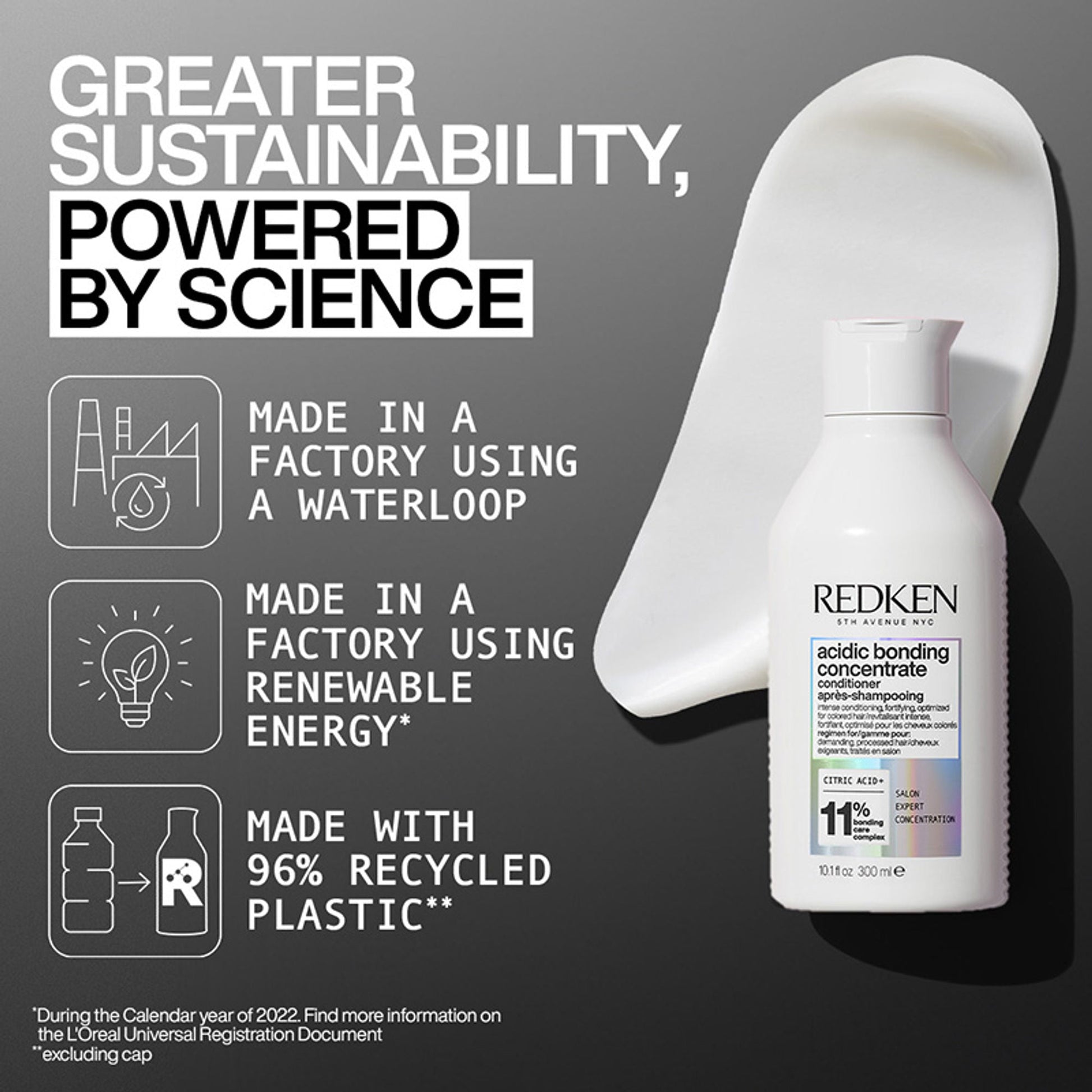 Redken Acidic Bonding Concentrate Conditioner With Citric Acid - Bond Repair For Damaged Hair
