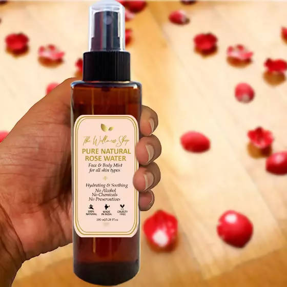The Wellness Shop Pure Natural Rose Water  Grab2Buy The Wellness Shop Grab2Buy