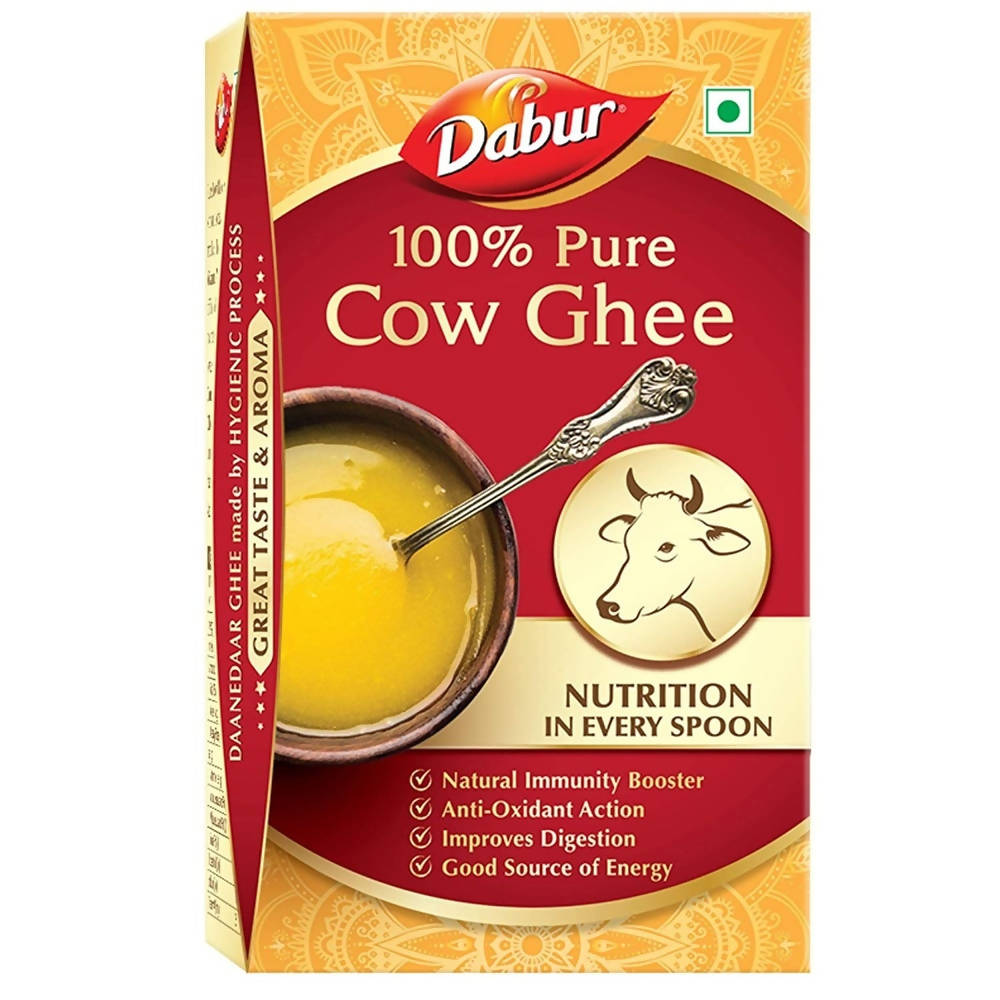 Dabur Cow Ghee | Desi Cow Milk Ghee | Made From Grass Fed Cow's Milk | Organic Ghee 